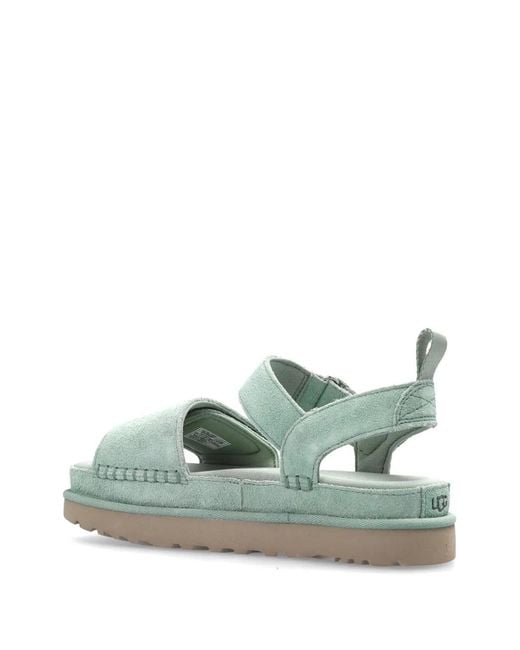 Ugg Green Goldenstar Strap Sandals