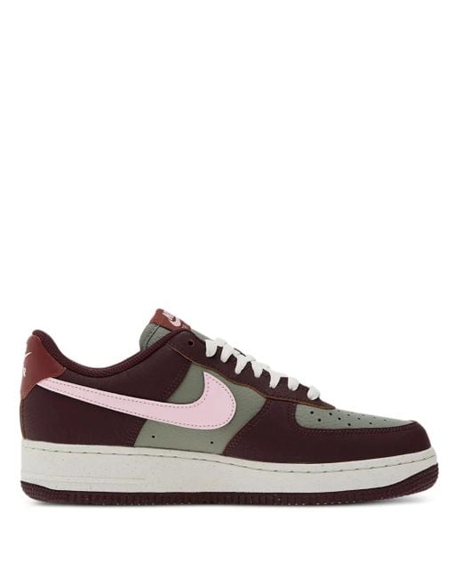 Nike 1'07 Next Nature レザースニーカー Brown
