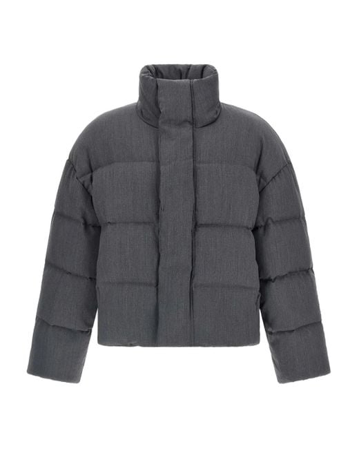 Entire studios Gray Mml Puffer Down Jacket for men