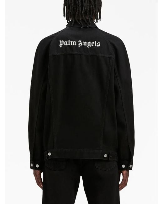 Palm Angels Black Jackets for men