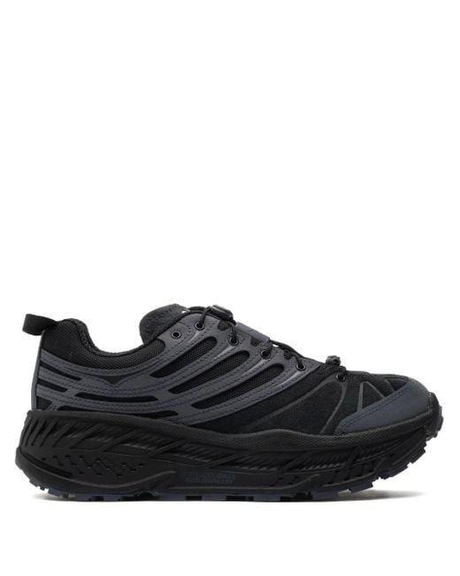 Hoka One One Black One Stinson Evo Og Tp Lace-Up Sneakers