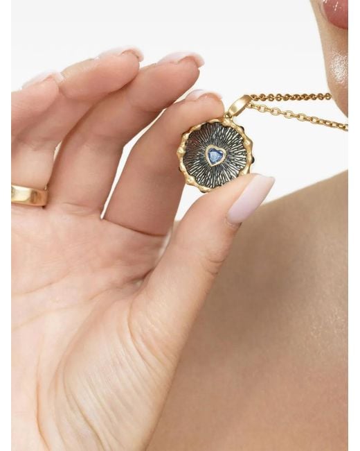 VRAM Metallic Hypha Sapphire Necklace