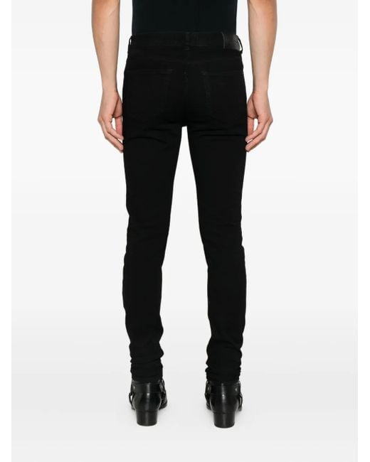 Marc O' Polo Black Button-Fastening Skinny Jeans for men