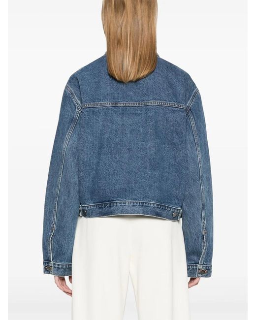 Khaite Blue Saunder Jacket 1160908009