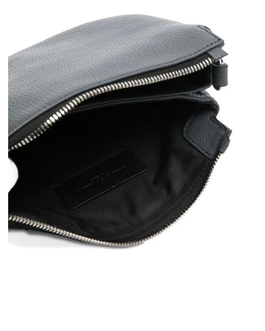 Gianni Chiarini Gray Three Leather Shoulder Bag