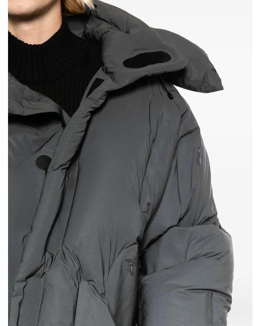DingYun Zhang Gray Doudoune À Capuche for men