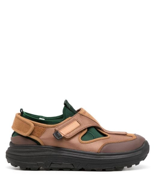 Suicoke Brown Tred Sneakers mit Logo-Patch