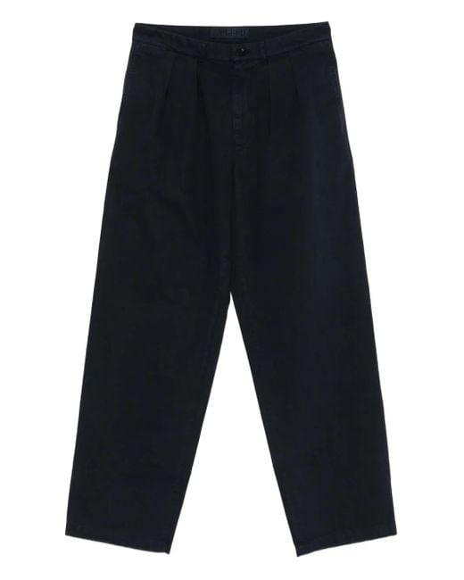 Pantaloni Con Pieghe di Aspesi in Blue da Uomo