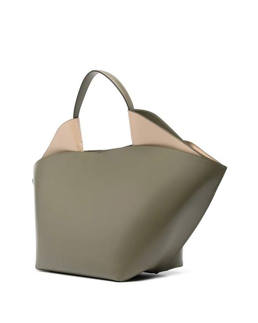 REE PROJECTS Gray Medium Ann Tote Bag