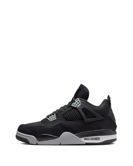 Nike Black Air 4 Canvas" Sneakers