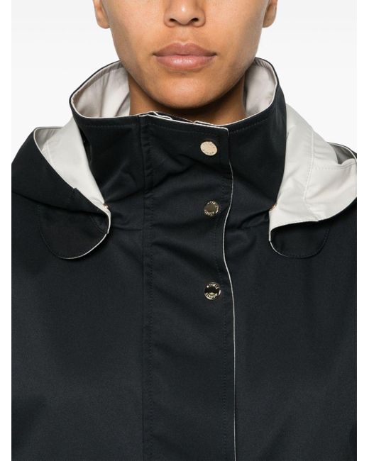 Moorer Black Lawrie-adb Hooded Jacket