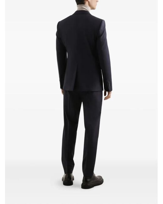 Dolce & Gabbana Black Two-Button Blazer for men