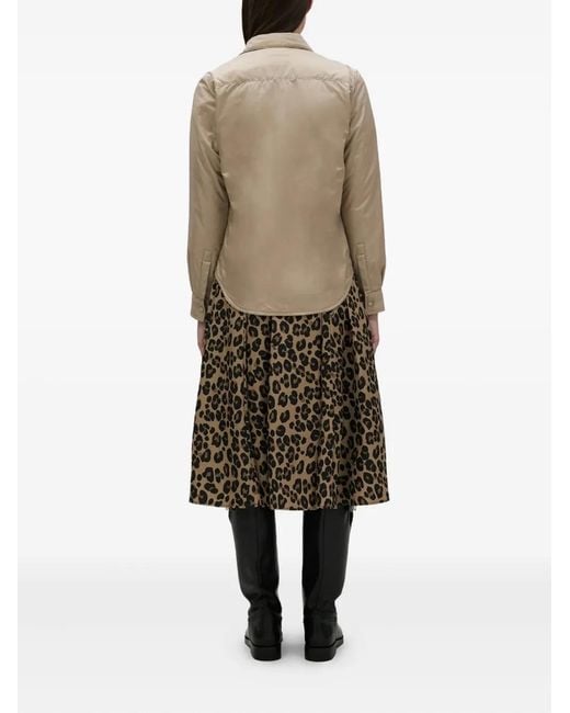 Aspesi Natural Buttoned Padded Shirt