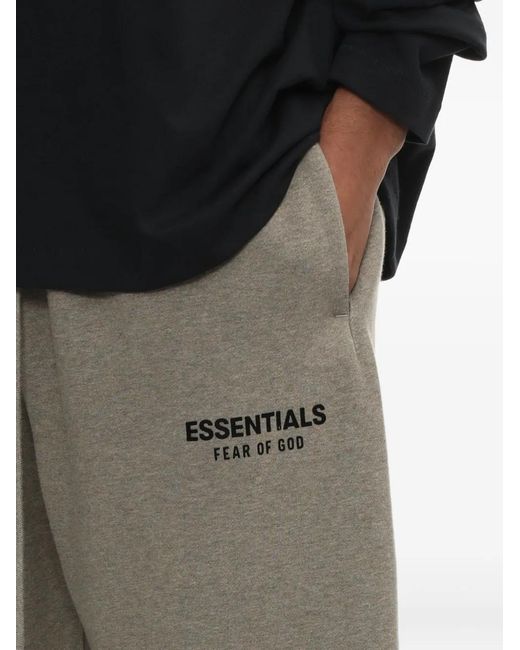 Fear Of God Green Logo-Print Track Pants for men