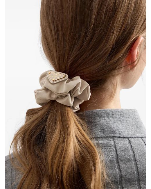 Prada White Re-Nylon Hair Bands