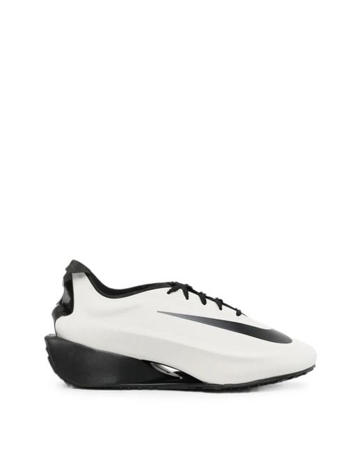 Nike White First Sight Noir Sneakers