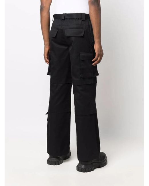 M I S B H V Black 90's Brad Cargo Trousers