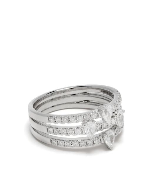 PERSÉE Gray 18Kt Diamond Ring
