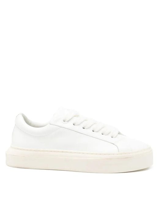 Cole Buxton White The Wilson Court Sneakers for men