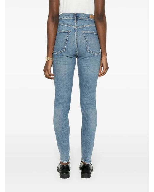 Polo Ralph Lauren Blue High Waisted Skinny Jeans