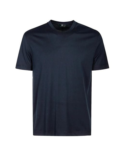 KIRED Blue Crew-Neck Short-Sleeve T-Shirt for men