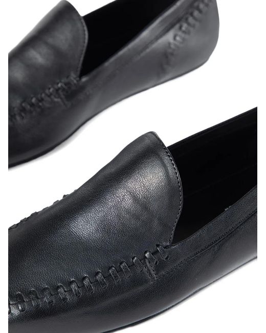 Ann Demeulemeester Urbi Stitch Detail Loafers in Blue for Men | Lyst