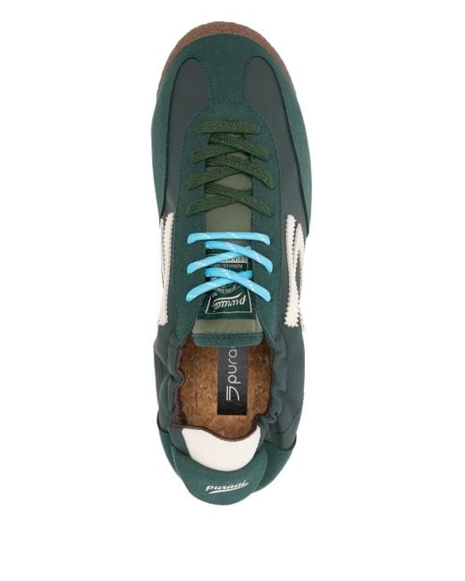 メンズ PURAAI Logo-detailing Sneakers Green