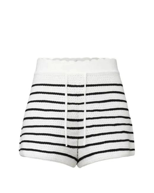 Drykorn White Ardna Shorts