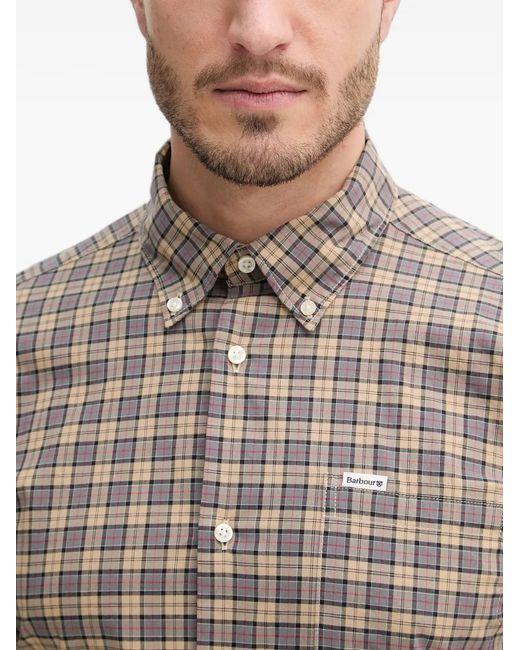 Barbour Lomond Overhemd in het Natural voor heren
