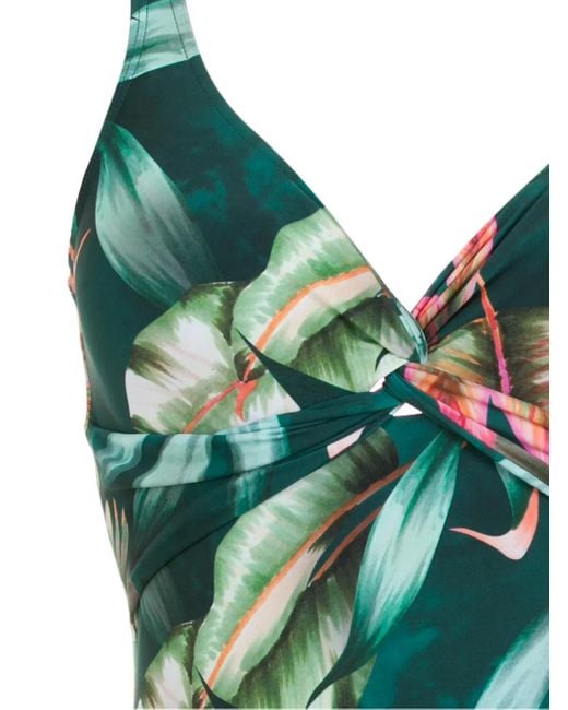 Lygia & Nanny Green Badeanzug Mit Print