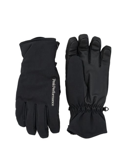 Peak Performance Black Unite Hipe 2L Gloves