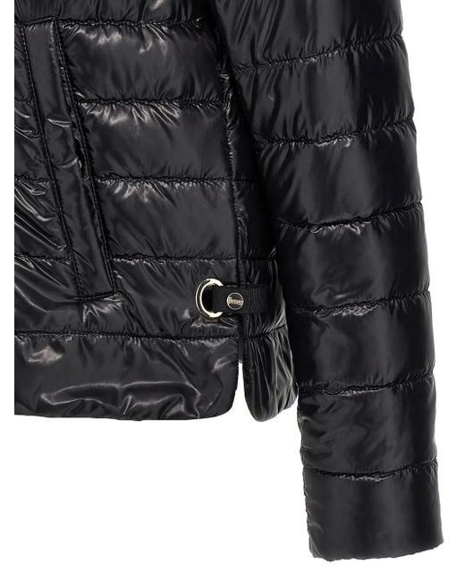 Herno Black Ultra-Lightweight Nylon Down Jacket With Hood