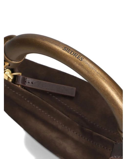 Siedres Brown Small Cherie Tote Bag