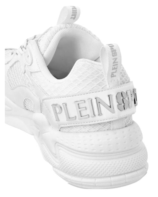 Philipp Plein White Track-King Core Gen.X.05 Sneakers