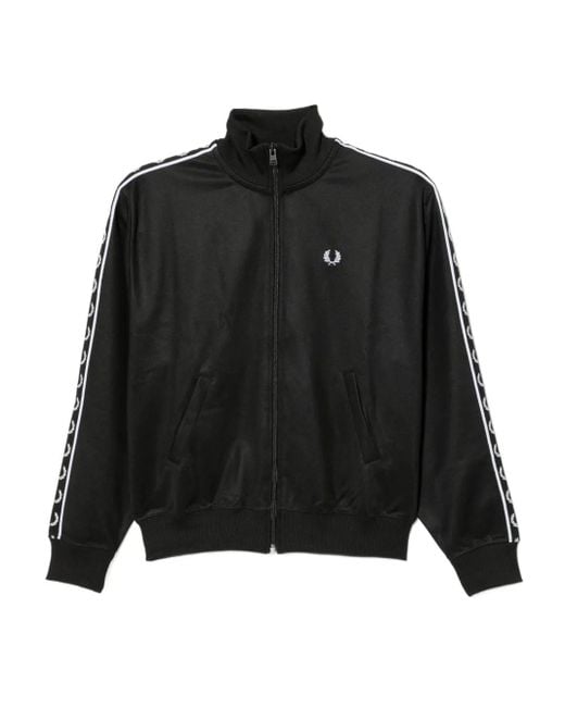 Fred Perry Jack Met Geborduurd Logo in het Black