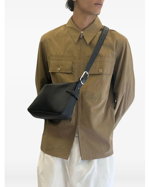 Bonastre Black Small Rider Asymmetrical Shoulder Bag