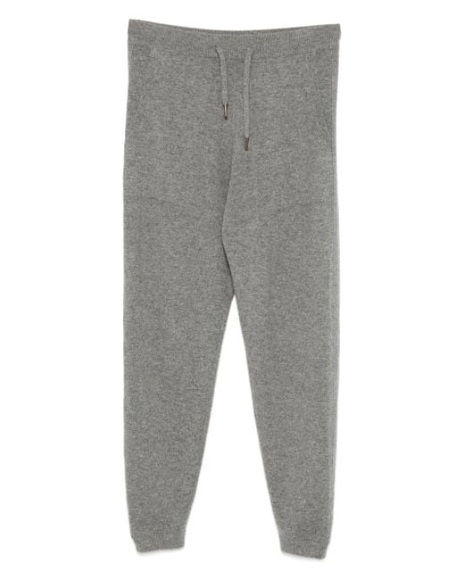 Bompard Gray Drawstrings Trousers for men