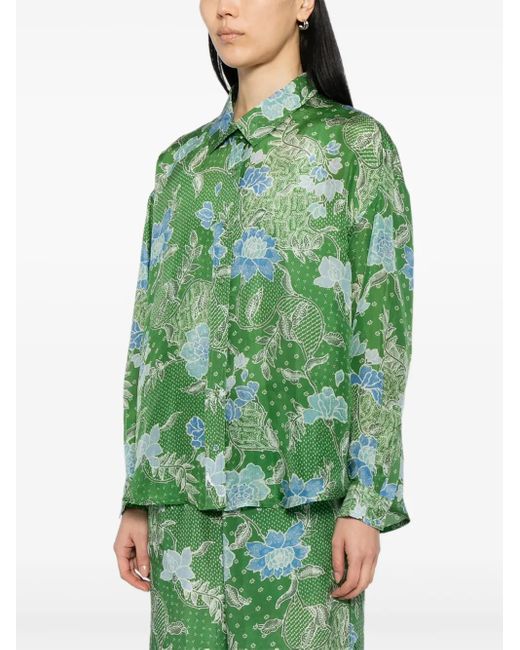 Hannah Artwear Green Stevie Shirt