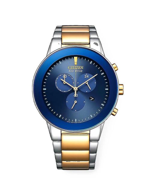 Citizen Blue Axiom 43Mm Watch for men