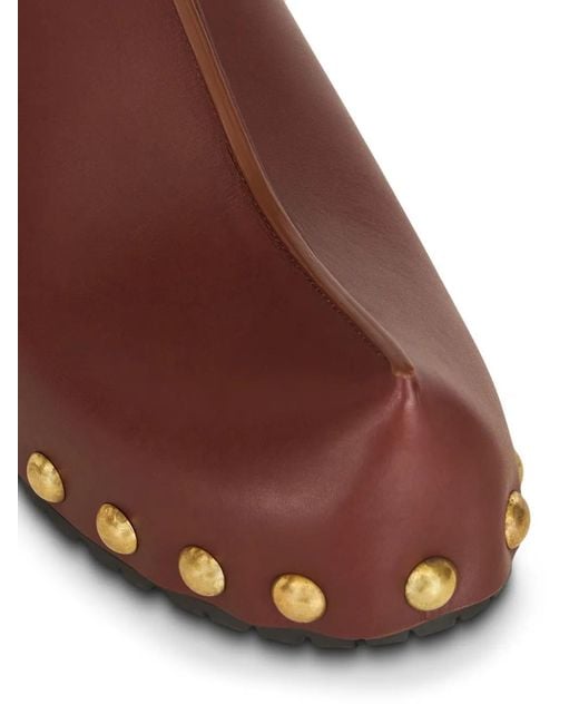 Etro Clogs Mit Nieten in Brown für Herren