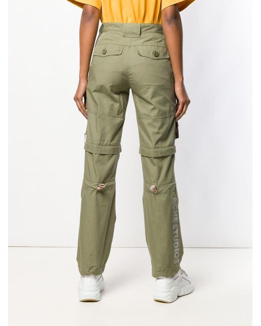 Acne Studios X Fjällräven Cargo Trousers in Green | Lyst UK