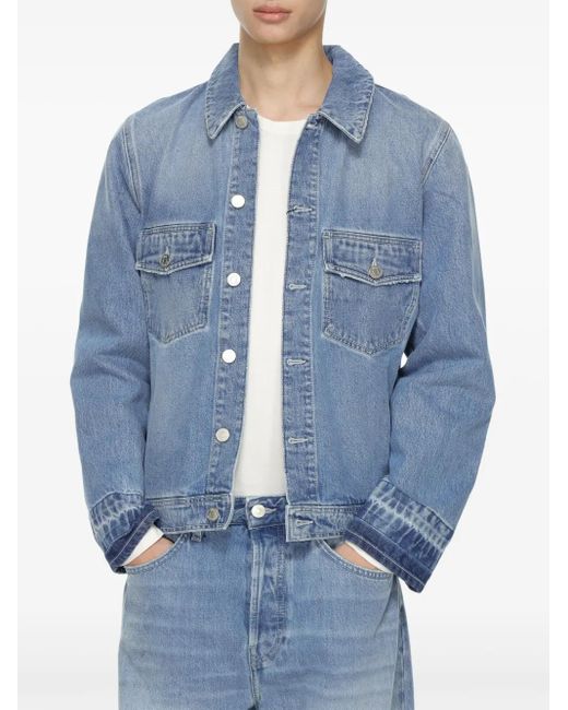 Won Hundred Blue Denim Jacket for men