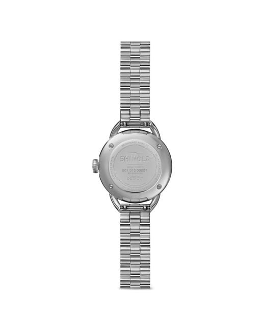 Shinola White Runabout 25Mm Watch