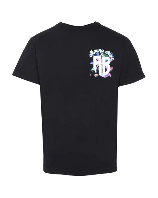 Mauna Kea Black X Ab Logo-Print T-Shirt for men
