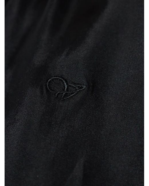 Vetements Black Open-Back Turtleneck Top