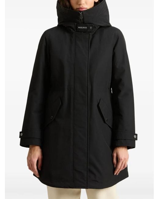 Woolrich Black Ramar Cloth Parka