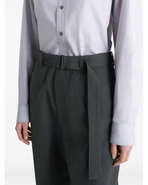 Lemaire Black Belted Trousers