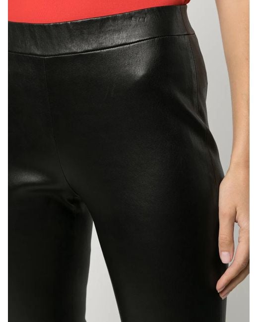 Rosetta Getty スキニー レザーパンツ Black