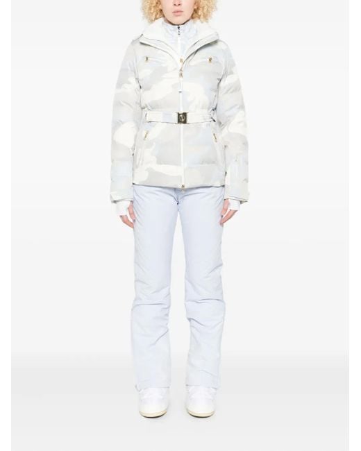 Bogner White Franzi Ski Trousers
