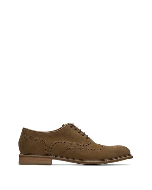 Lottusse Brown Bari Oxford Shoes for men